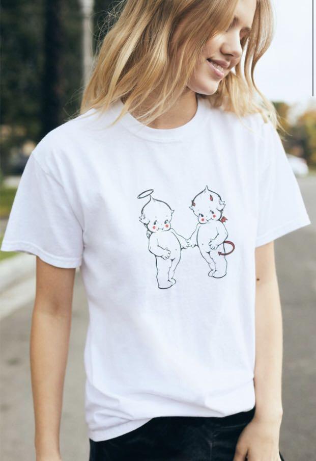 Brandy melville angel baby shirt top