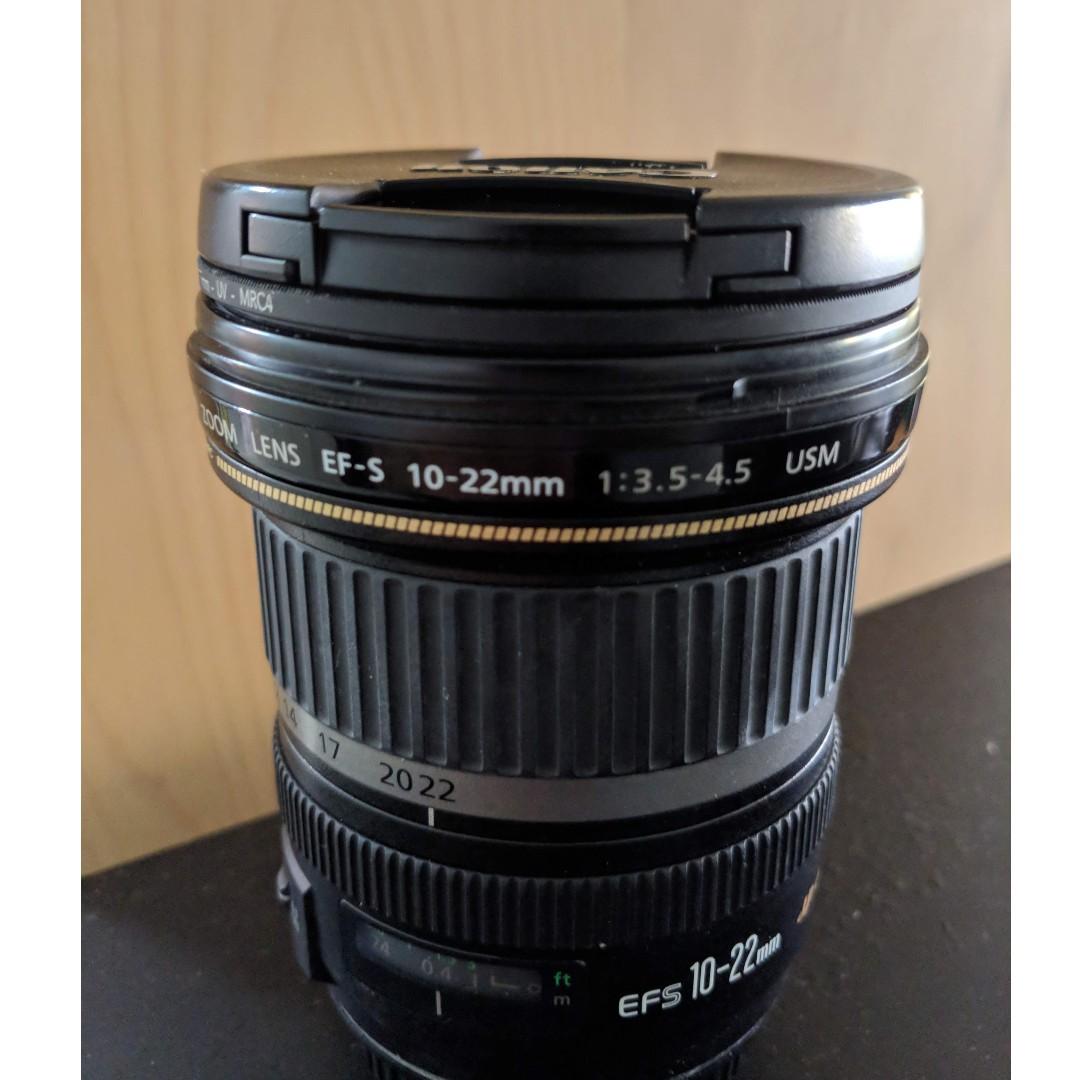 Canon Ef S 10 22mm F 3 5 4 5 Usm Photography Lenses On Carousell