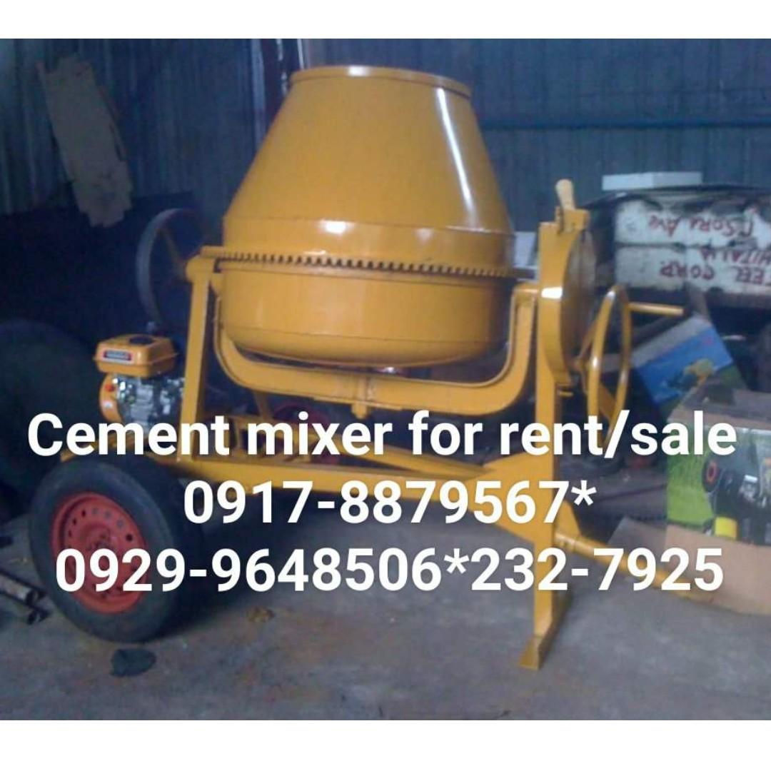 cement mixer for rent, Commercial & Industrial, Construction Tools ...
