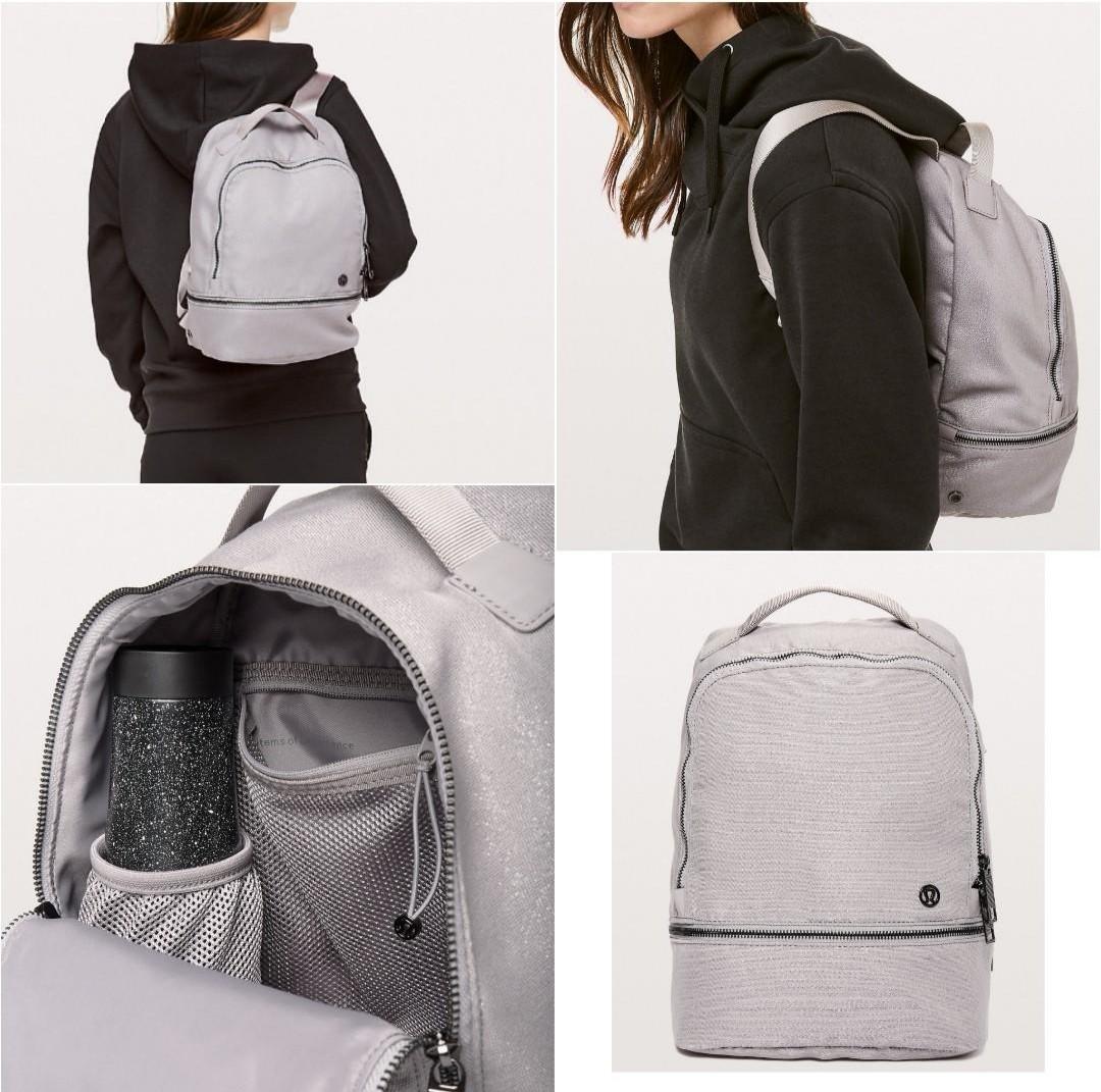 lululemon gray backpack