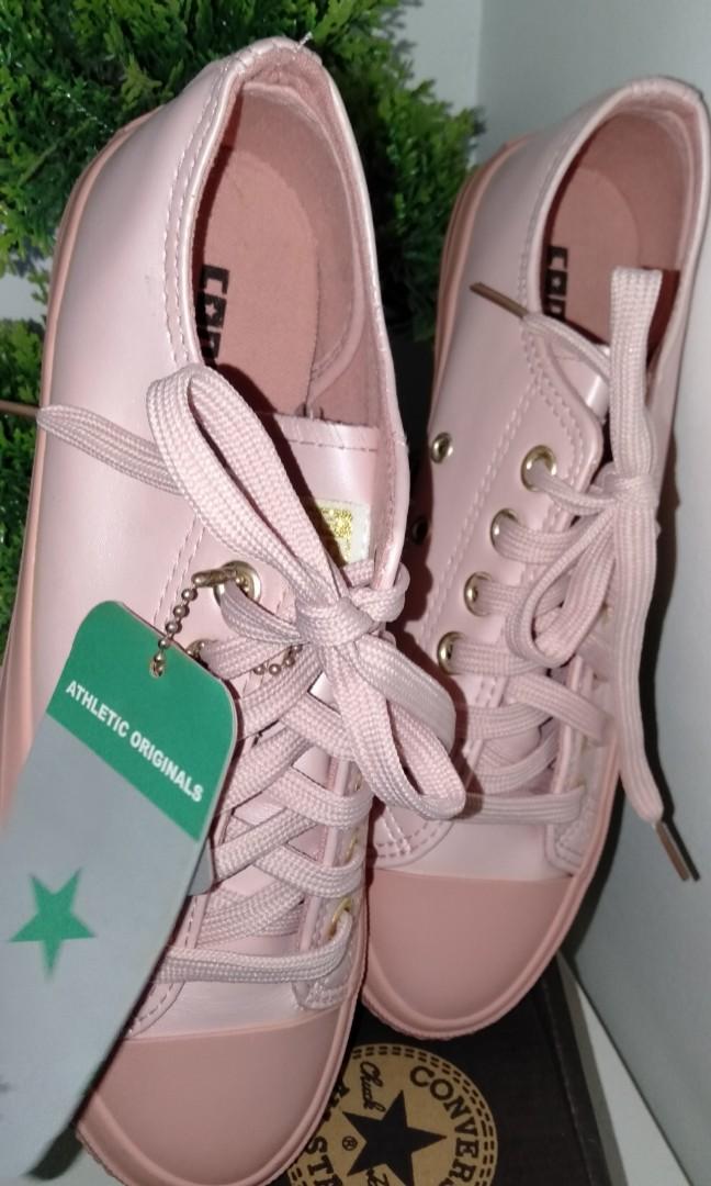 converse synthetic leather