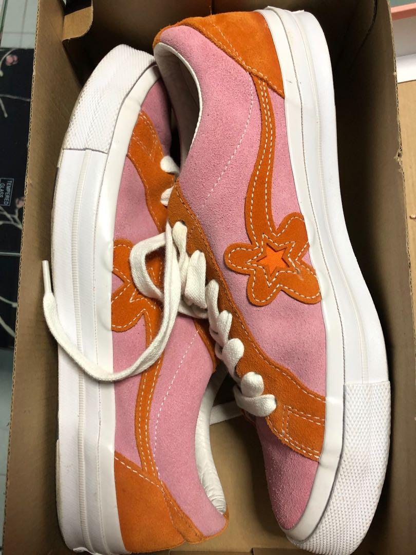 Golf le fleur converse pink and orange sales