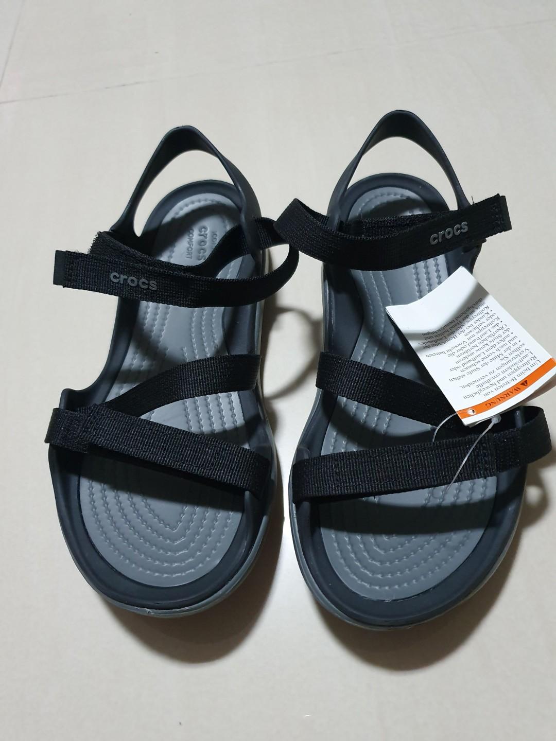 Crocs swiftwater webbing sandal ladies 