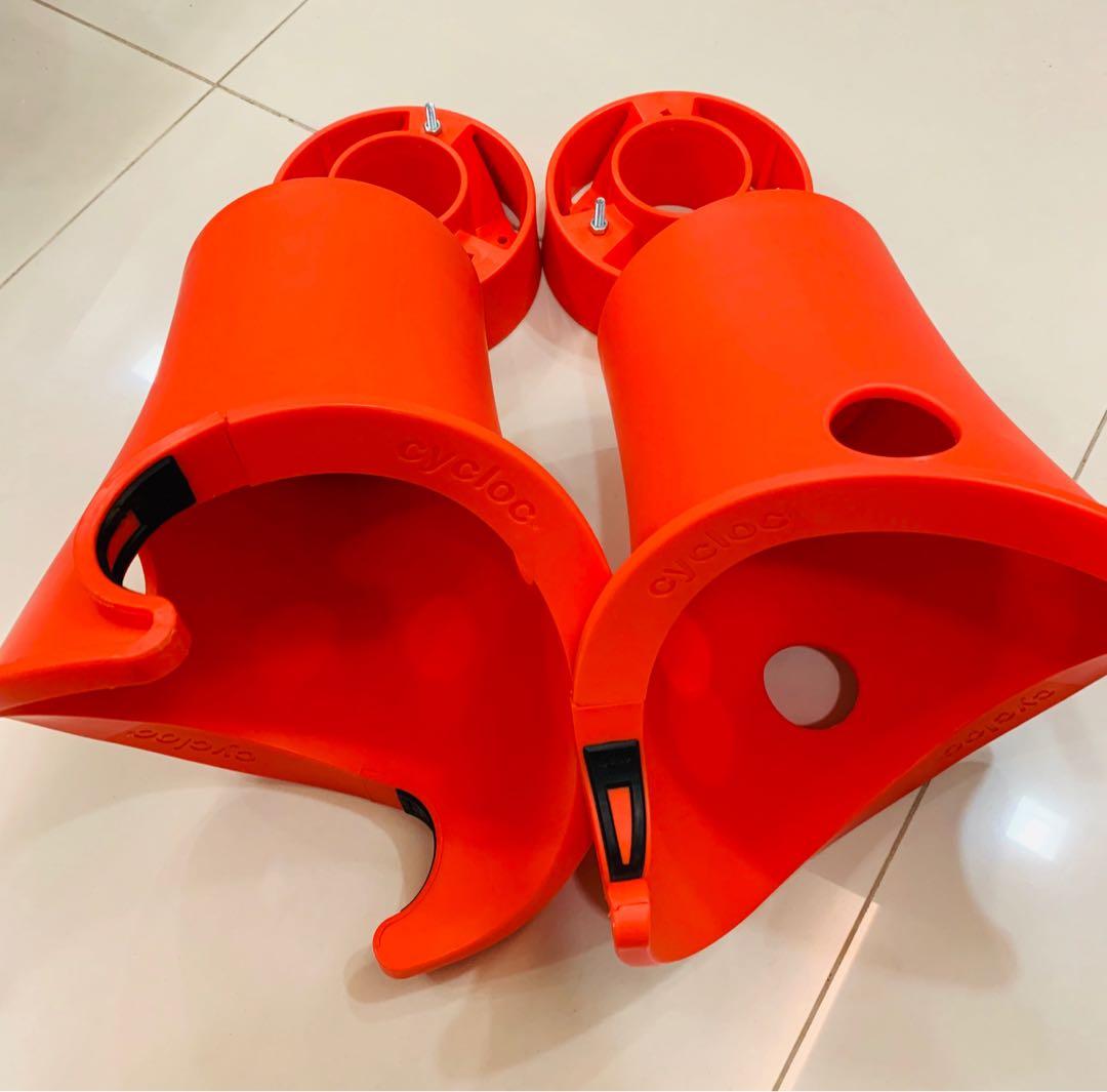 cycloc solo wall mounted bike holder