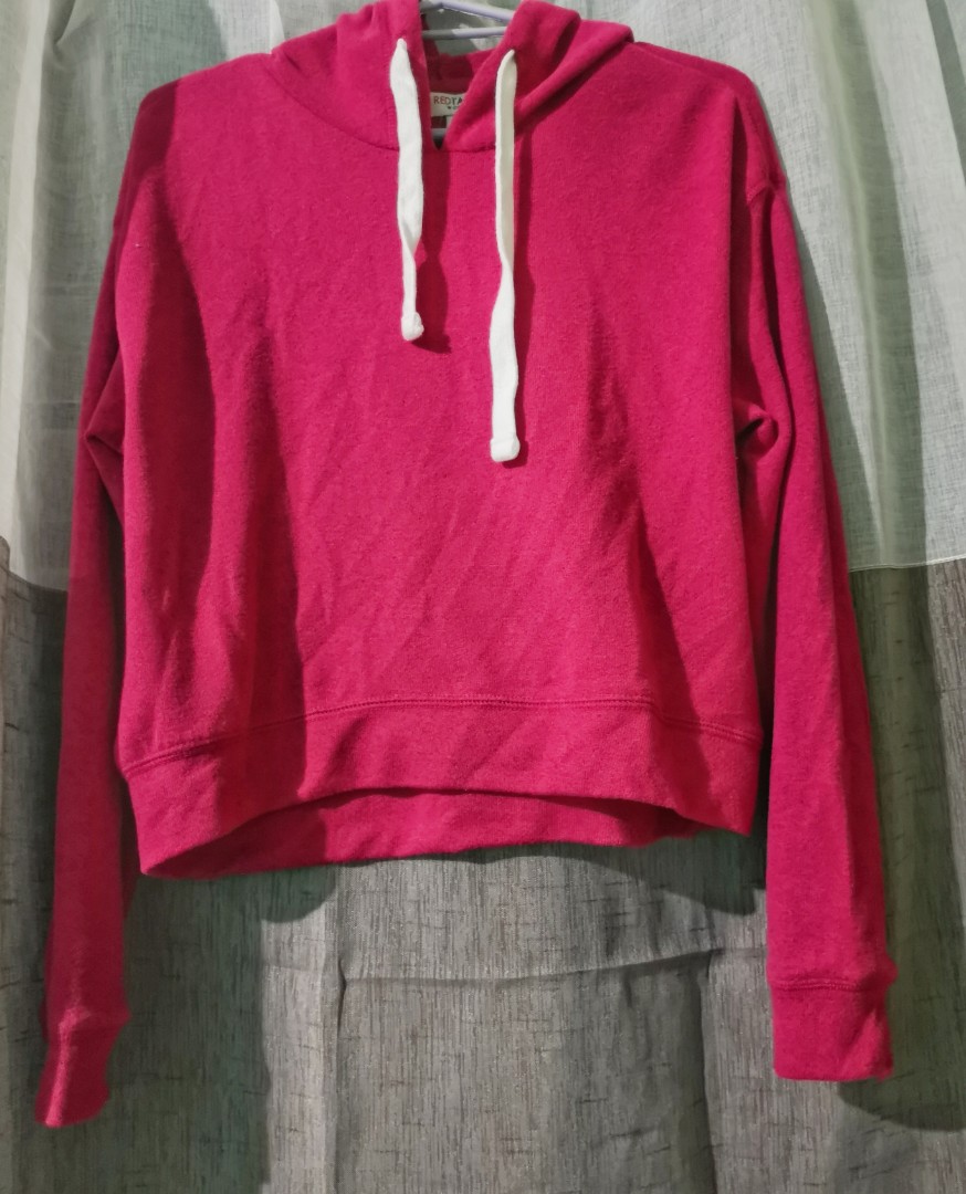 fuschia pink cropped jacket