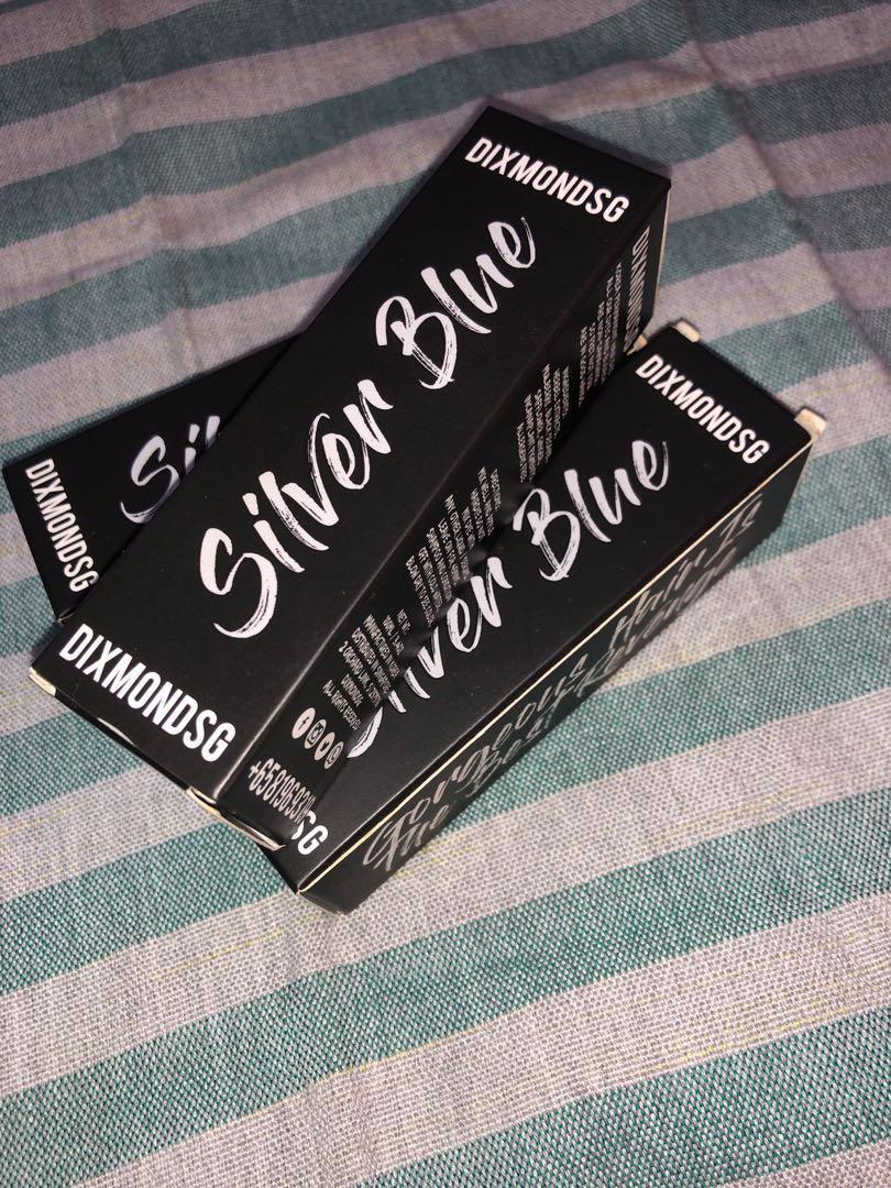 Dixmondsg Silver Blue Hair Dye Health Beauty Hair Care On