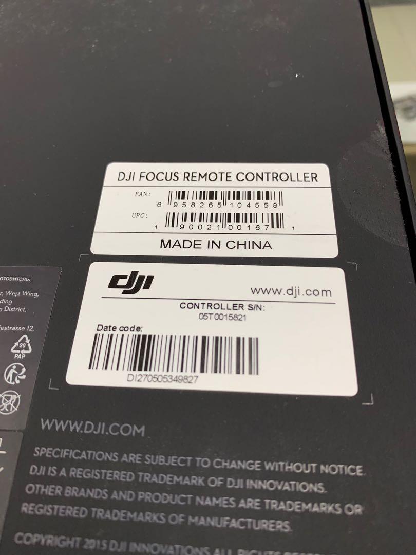 Dji Focus Remote Controller (Category: Gimbals & Stabilisers) located in Singapore. Submitted by dji_singapore (Listing ID 240056020, Image 3). Description: Features Pull focus from up to 300' away with the DJI Focus wireless lens control system. This system is composed of a remote controller hand unit, a single motor, connection cables, as well as other extras, and fits inside an included hard case. While the Focus can function as a standard rem