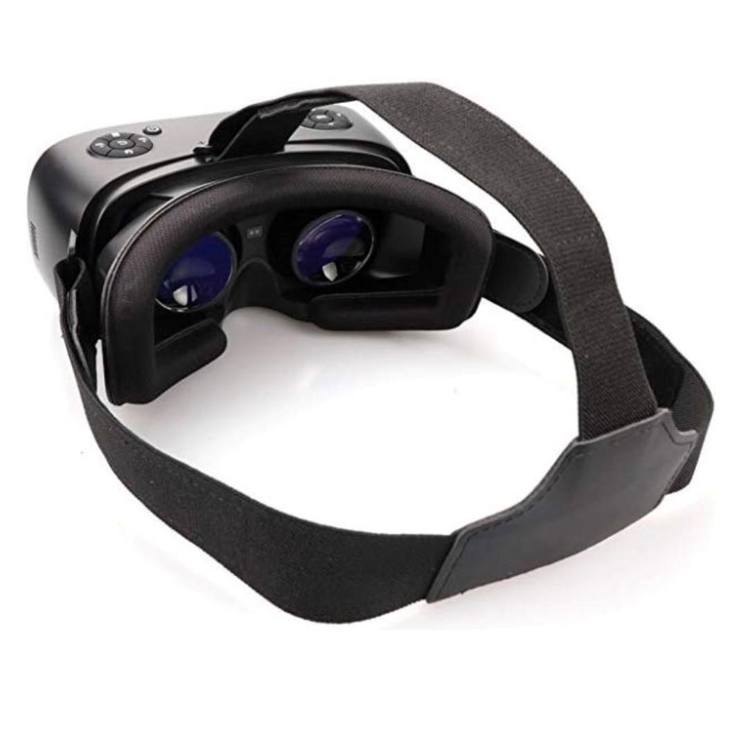 E1534 Qkfly Virtual Reality Headset All In One 3d Vr Glasses Full