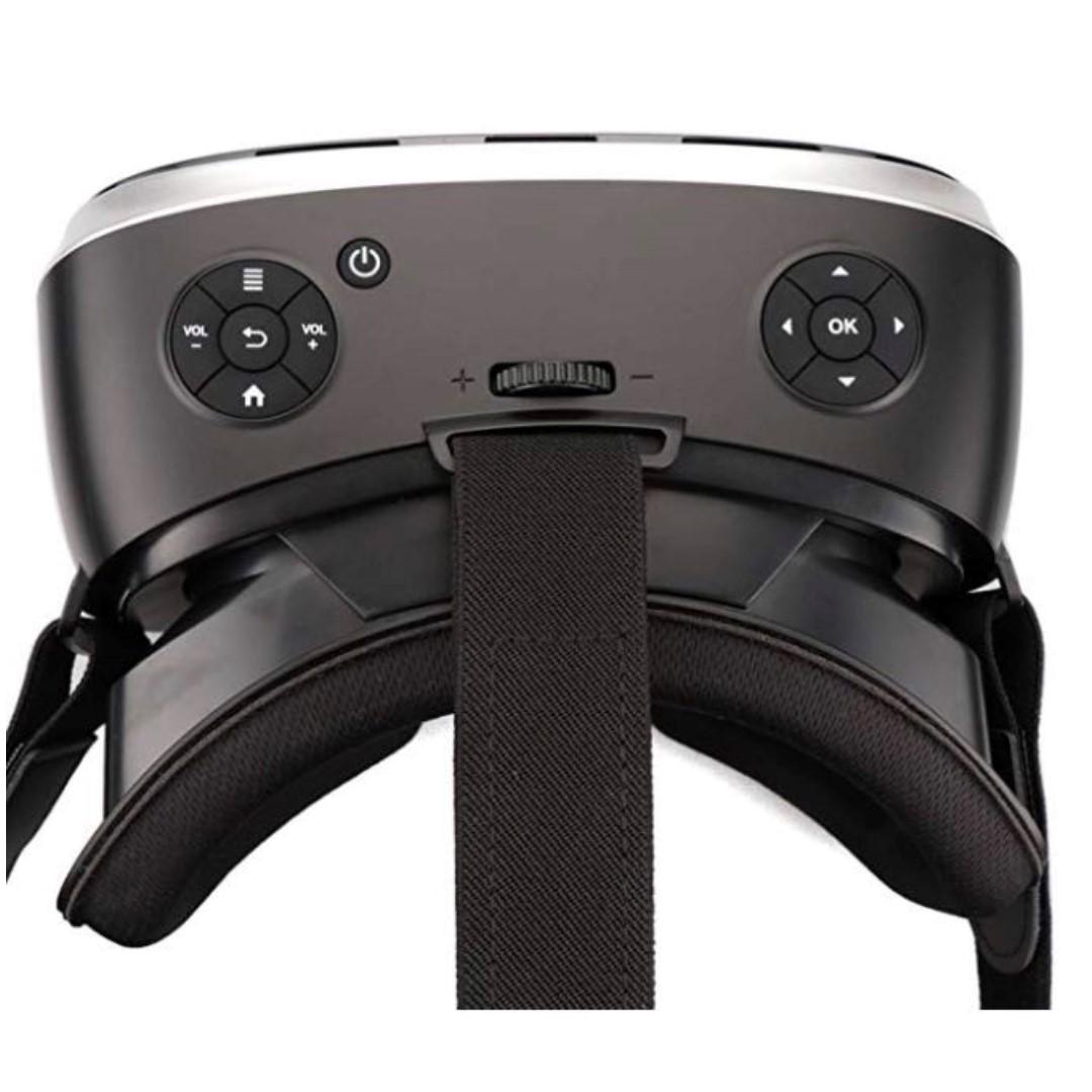 E1534 Qkfly Virtual Reality Headset All In One 3d Vr Glasses Full