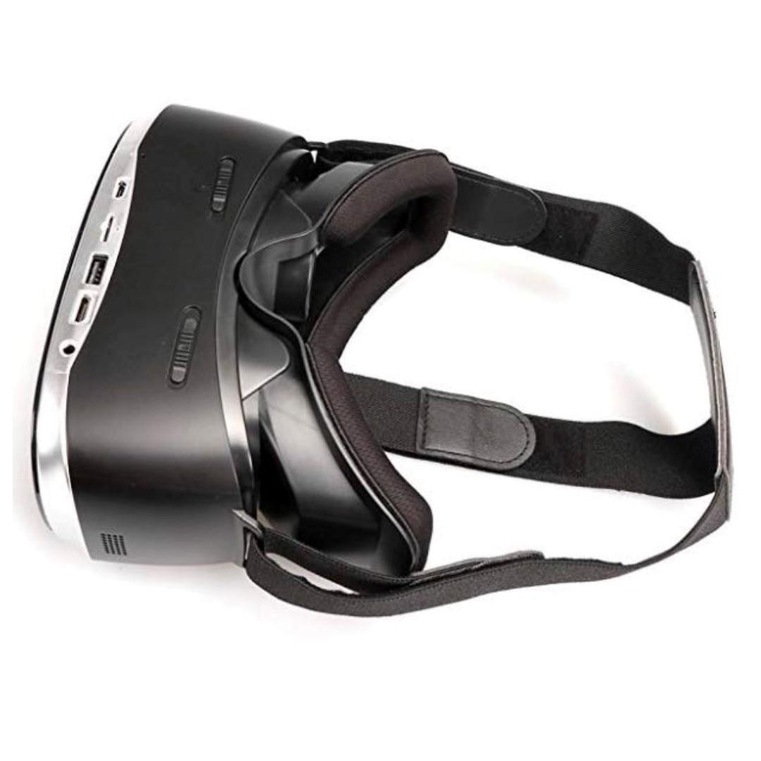 E1534 Qkfly Virtual Reality Headset All In One 3d Vr Glasses Full