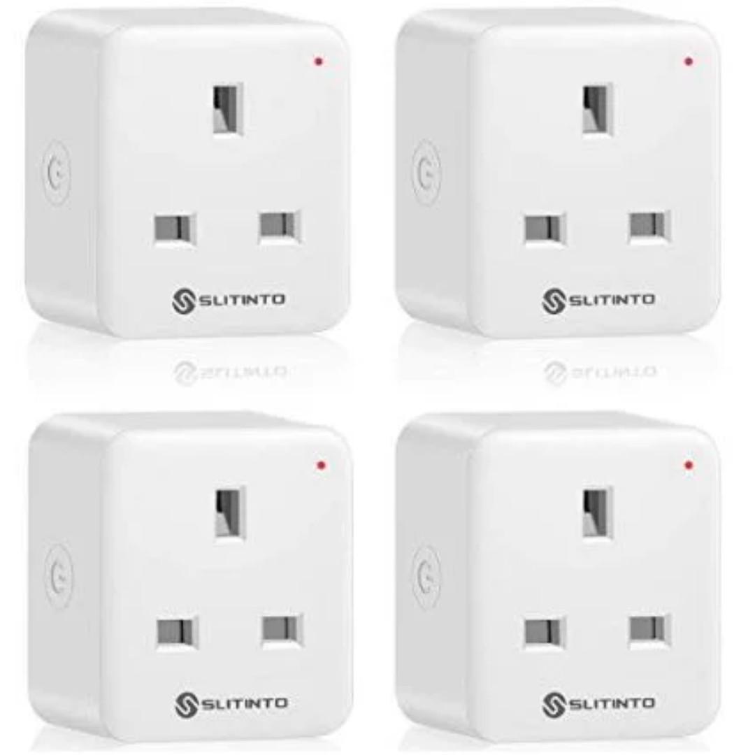 Mini Wifi Smart Plug Socket Timer Outlet Remote Control Alexa Google IFTTT Home