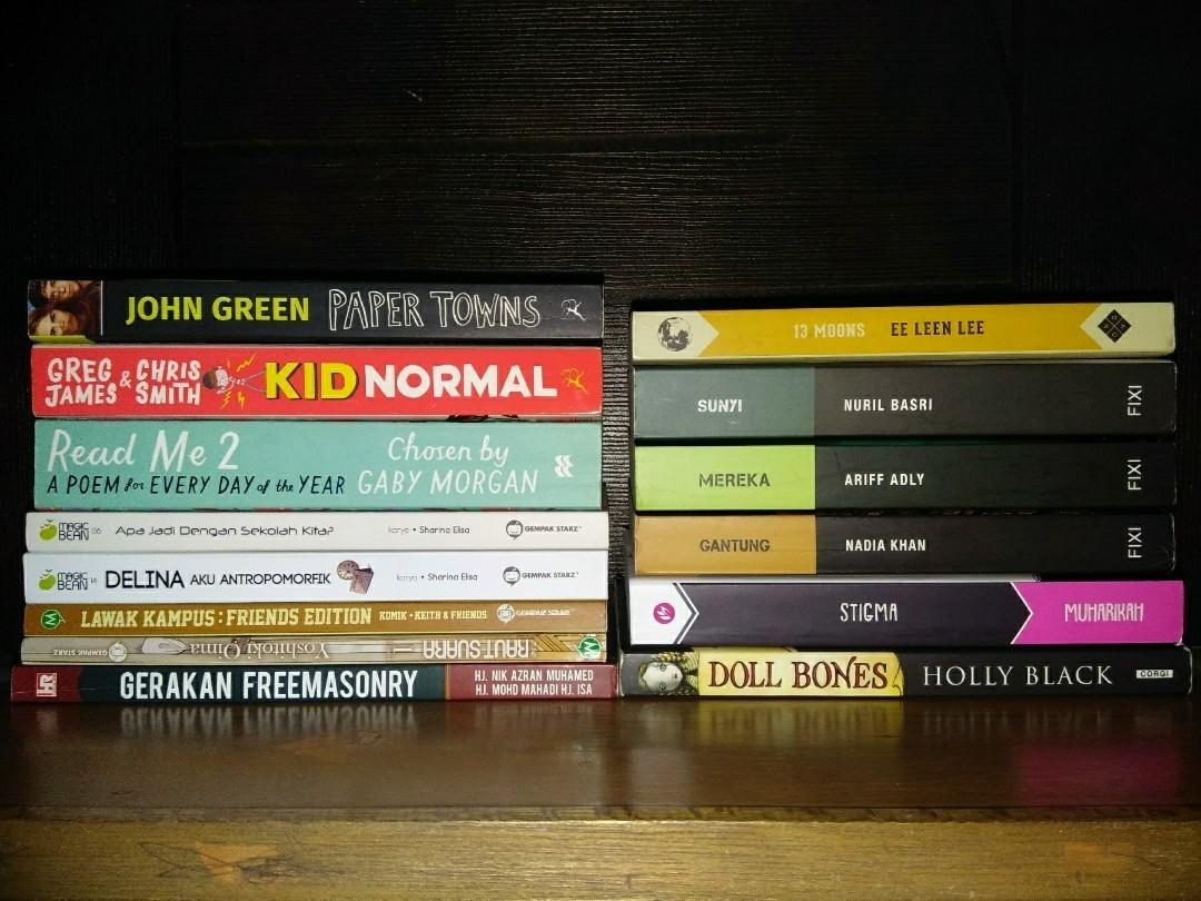 English Novels Various Horror Mystery Novel Melayu Carousellfaster On Carousell