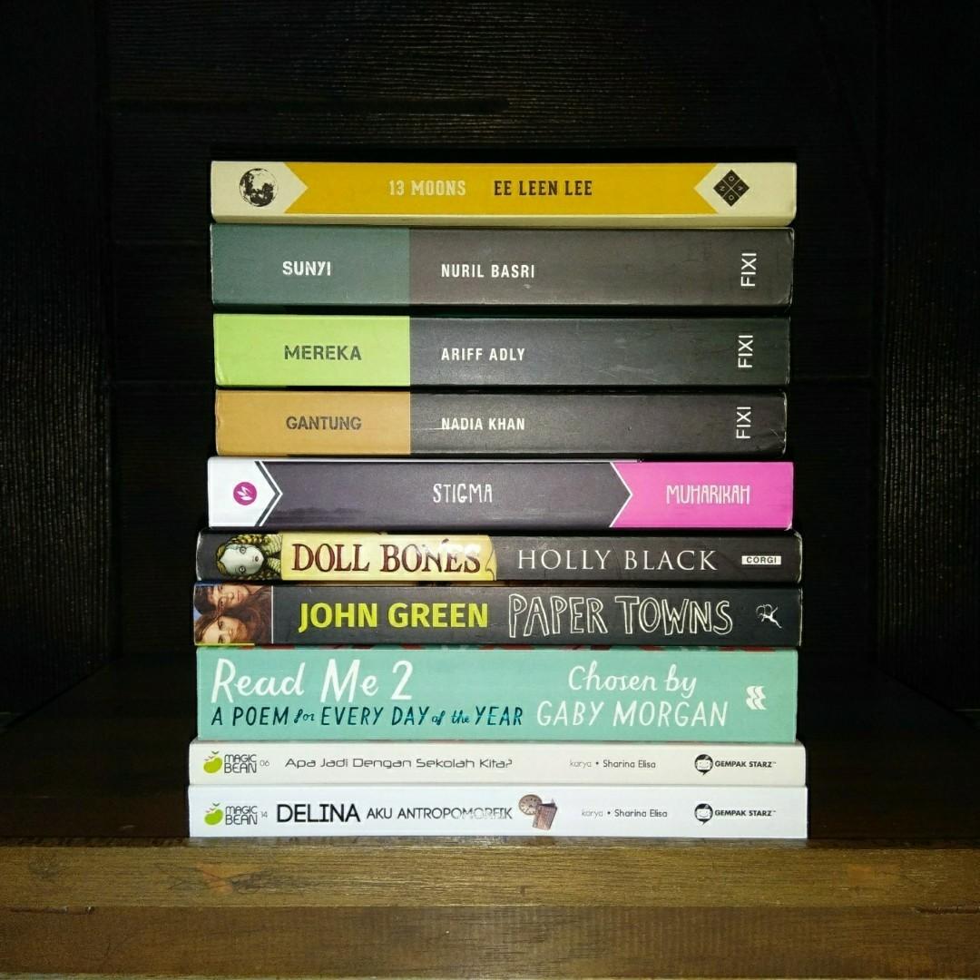 English Novels Various Horror Mystery Novel Melayu Carousellfaster Books Stationery Books On Carousell