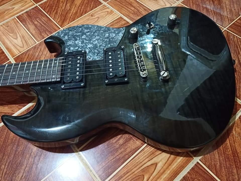 ESP LTD Viper 100fm Electric Guitar Sale or Swap, Hobbies & Toys, Music