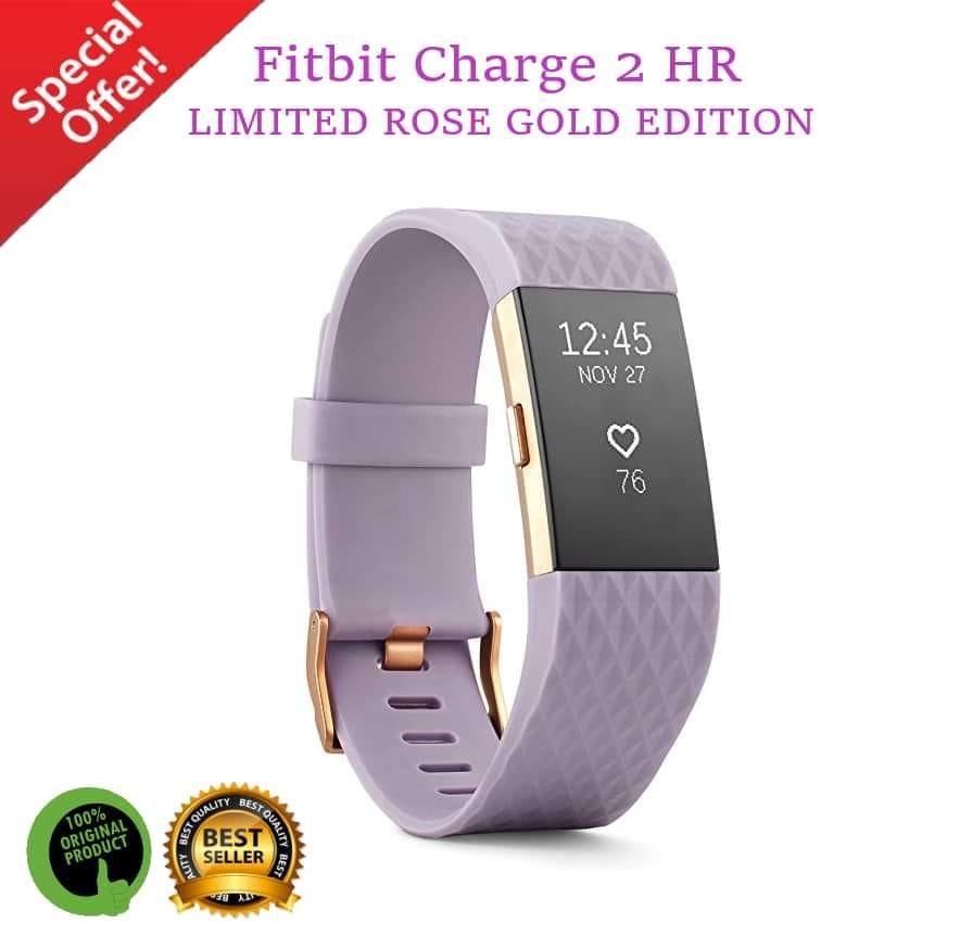 fitbit charge 2 limited edition rose gold