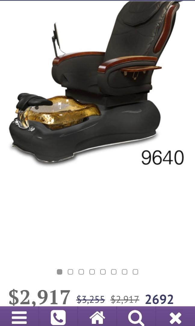 Gulfstream La Fleur 3 Pedicure Chair Health Beauty On Carousell