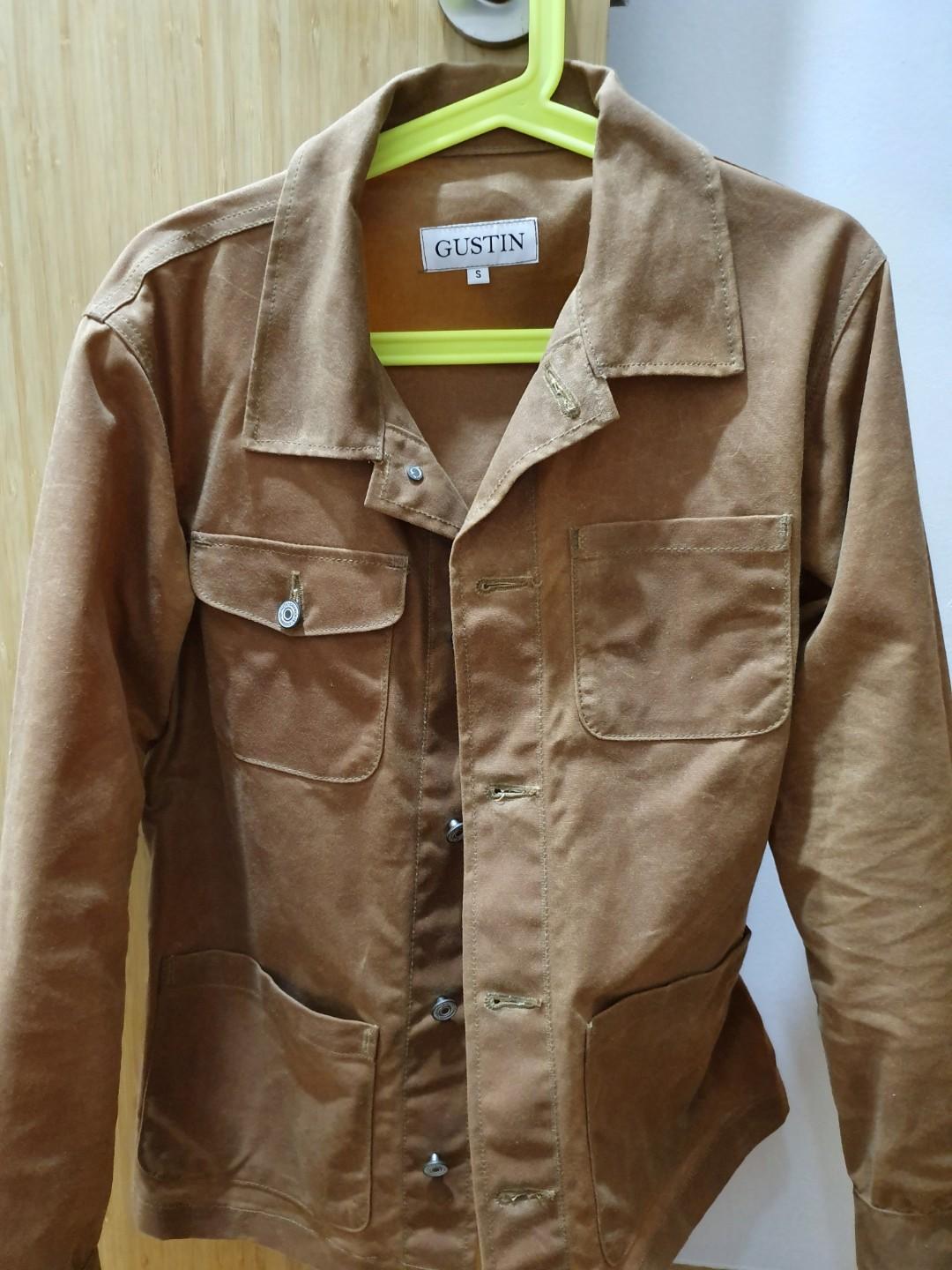 gustin waxed jacket