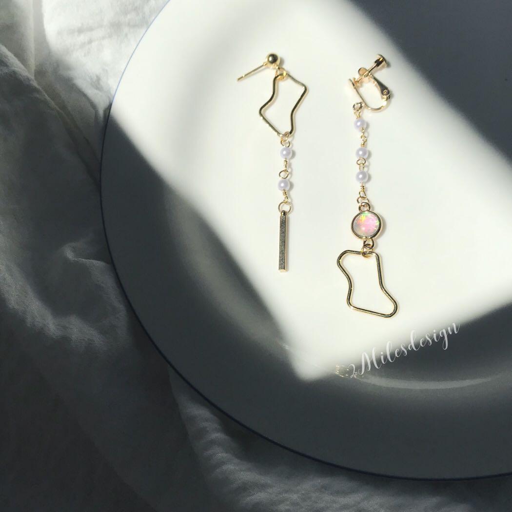 Chic clip on deals earrings