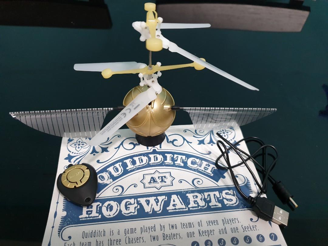 Golden snitch helicopter ball discount