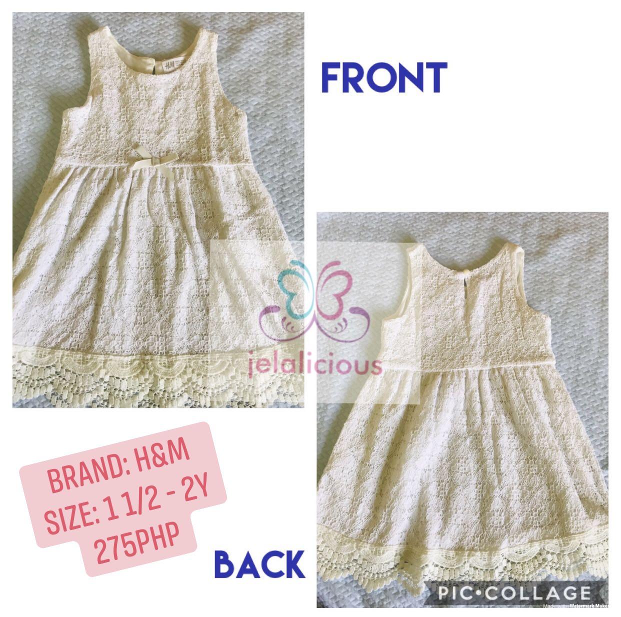h and m baby girl dresses