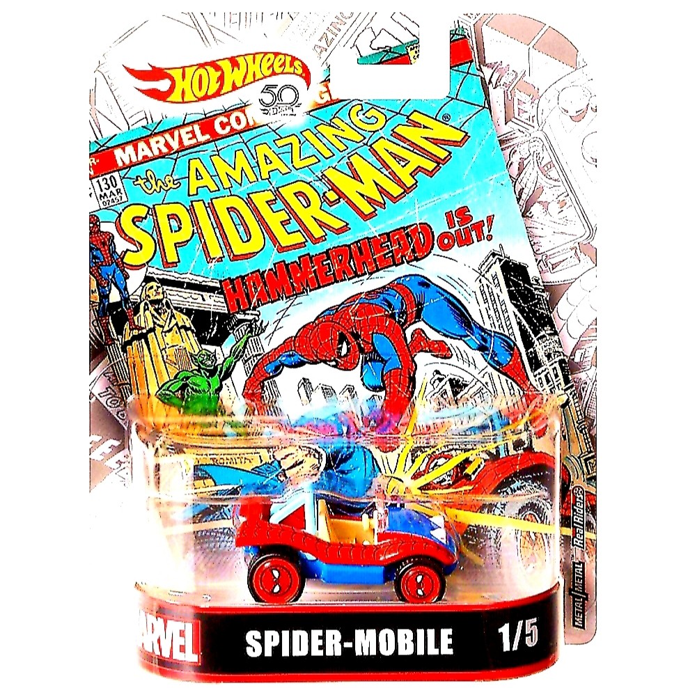 hot wheels amazing spider man