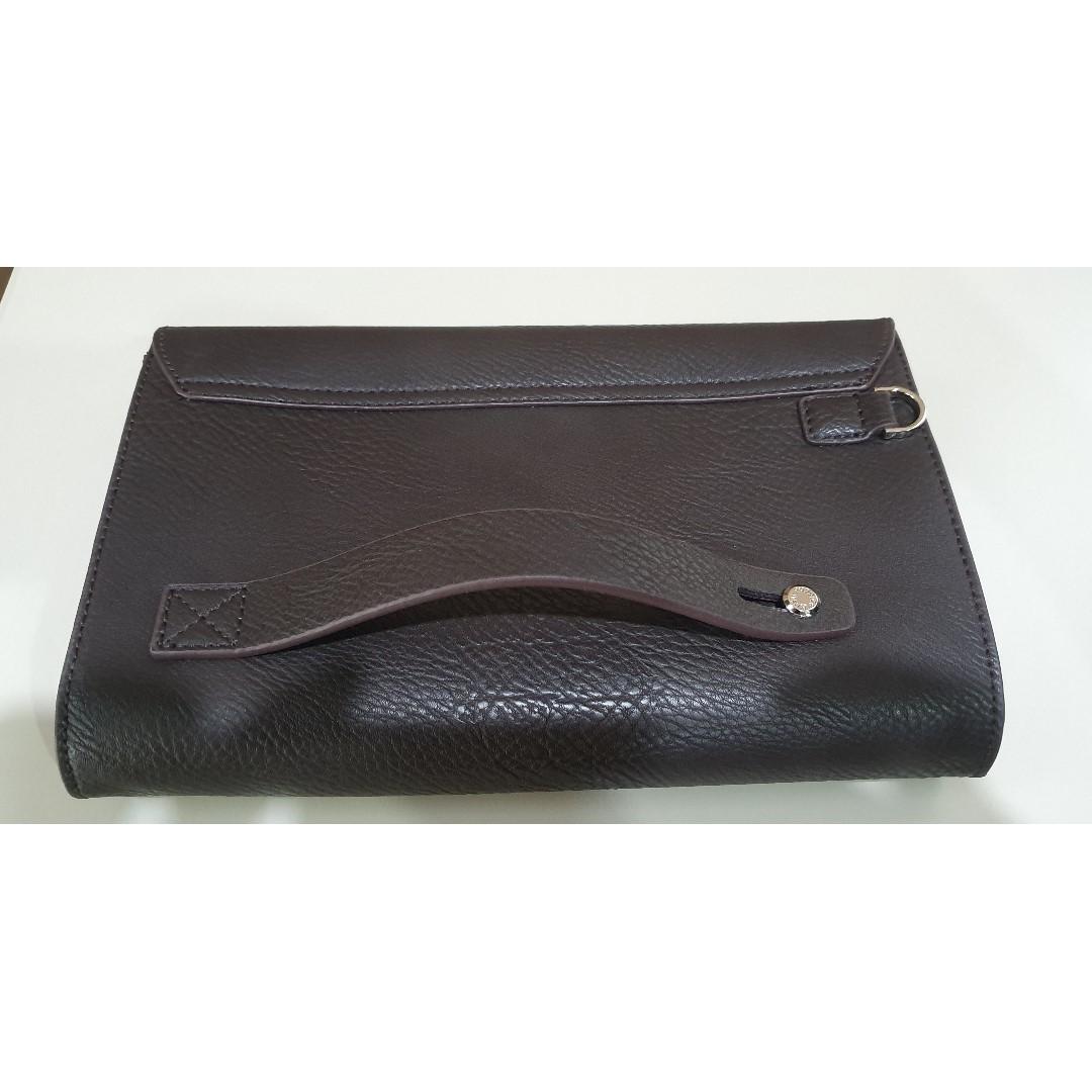 Hush Puppies Langham Men Clutch Bag Tas Pria Fesyen Pria Tas