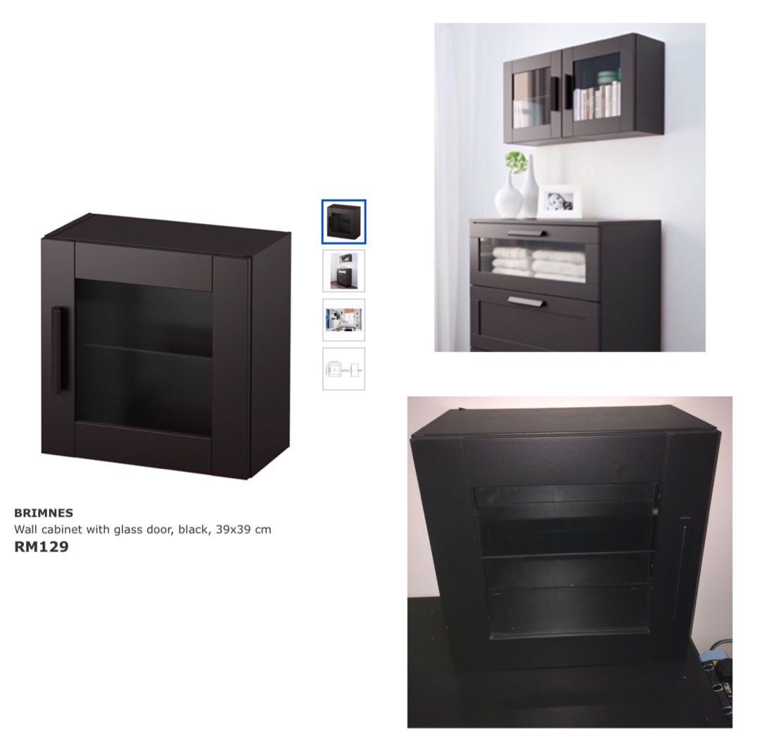 Ikea brimnes wall cabinet top