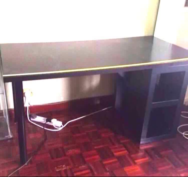 Ikea Large Office Table, Furniture & Home Living, Furniture, Tables