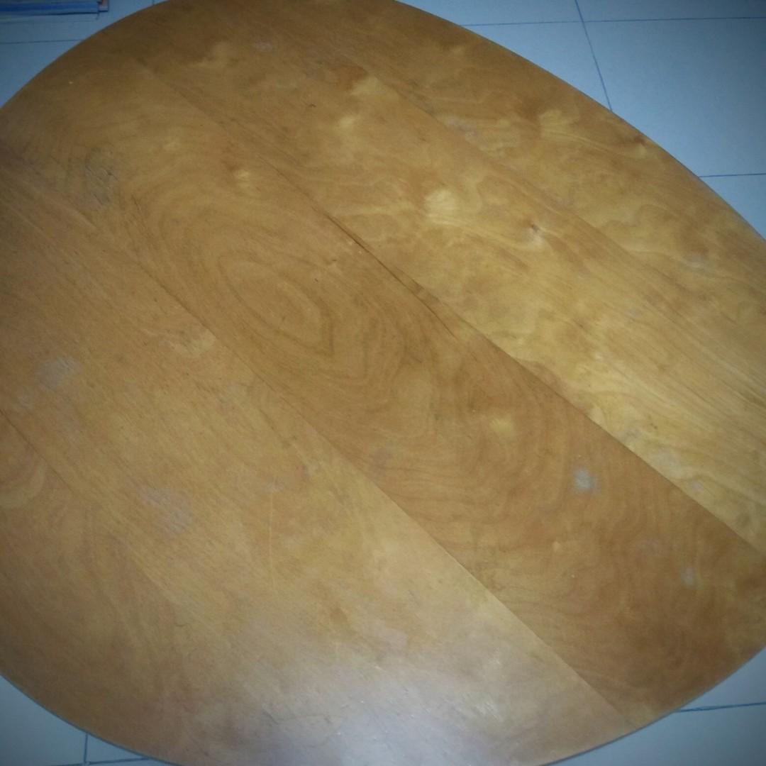 Ikea Table (Category: Tables & Sets) located in Singapore. Submitted by wisestar.575cd3 (Listing ID 239942563, Image 2). Description: Old Ikea table, condition 6/10. Table still sturdy, but surface have scratches. See pic 2. Self collect at Sengkang Anchorvale Road..
