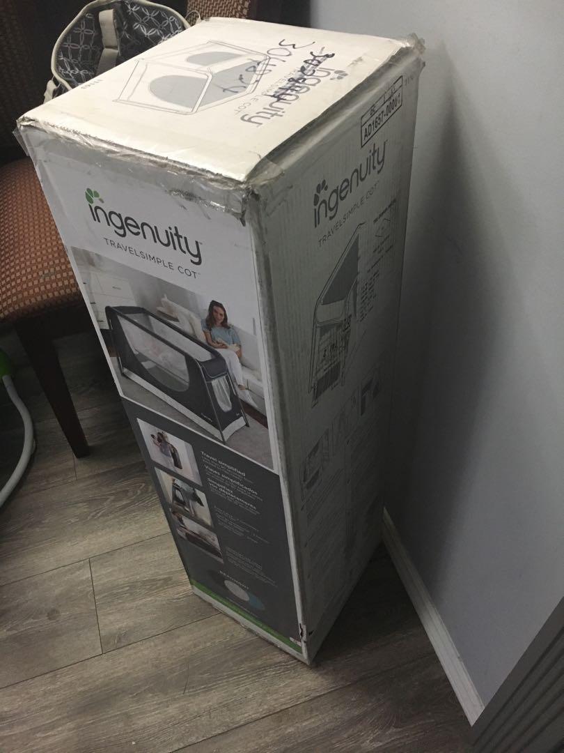 Ingenuity travel discount simple cot