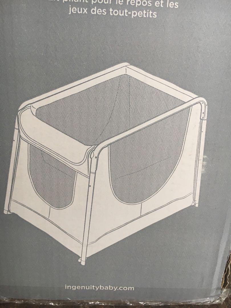 Ingenuity Beaumont Travel Simple Cot Babies Kids Others on