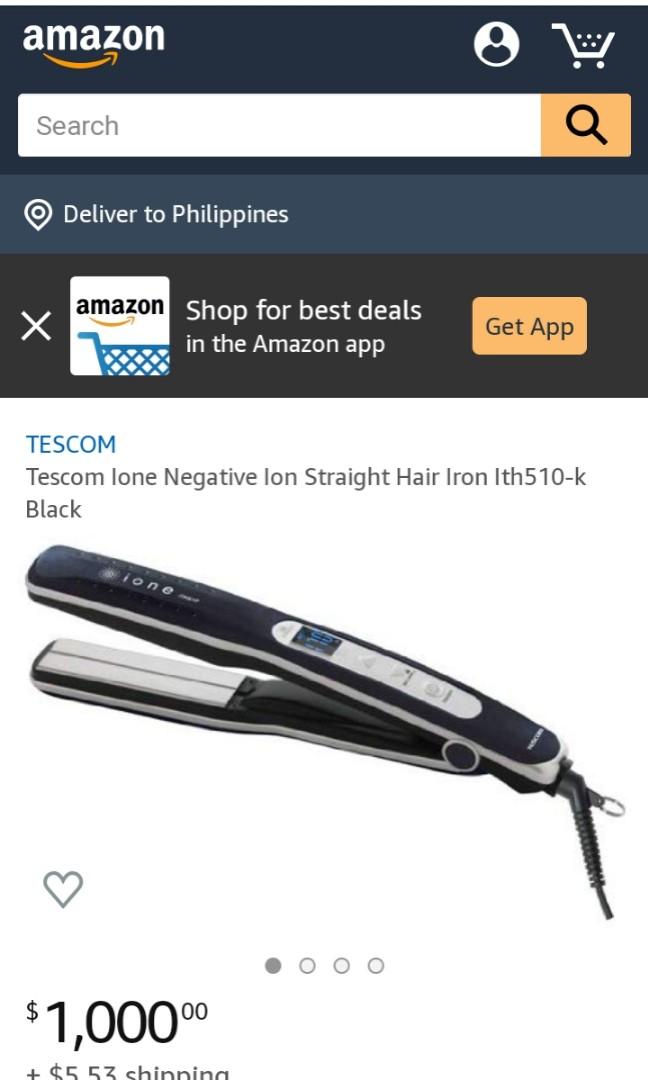 Ione Hair Iron Japan, Beauty & Personal Care, Hair on Carousell