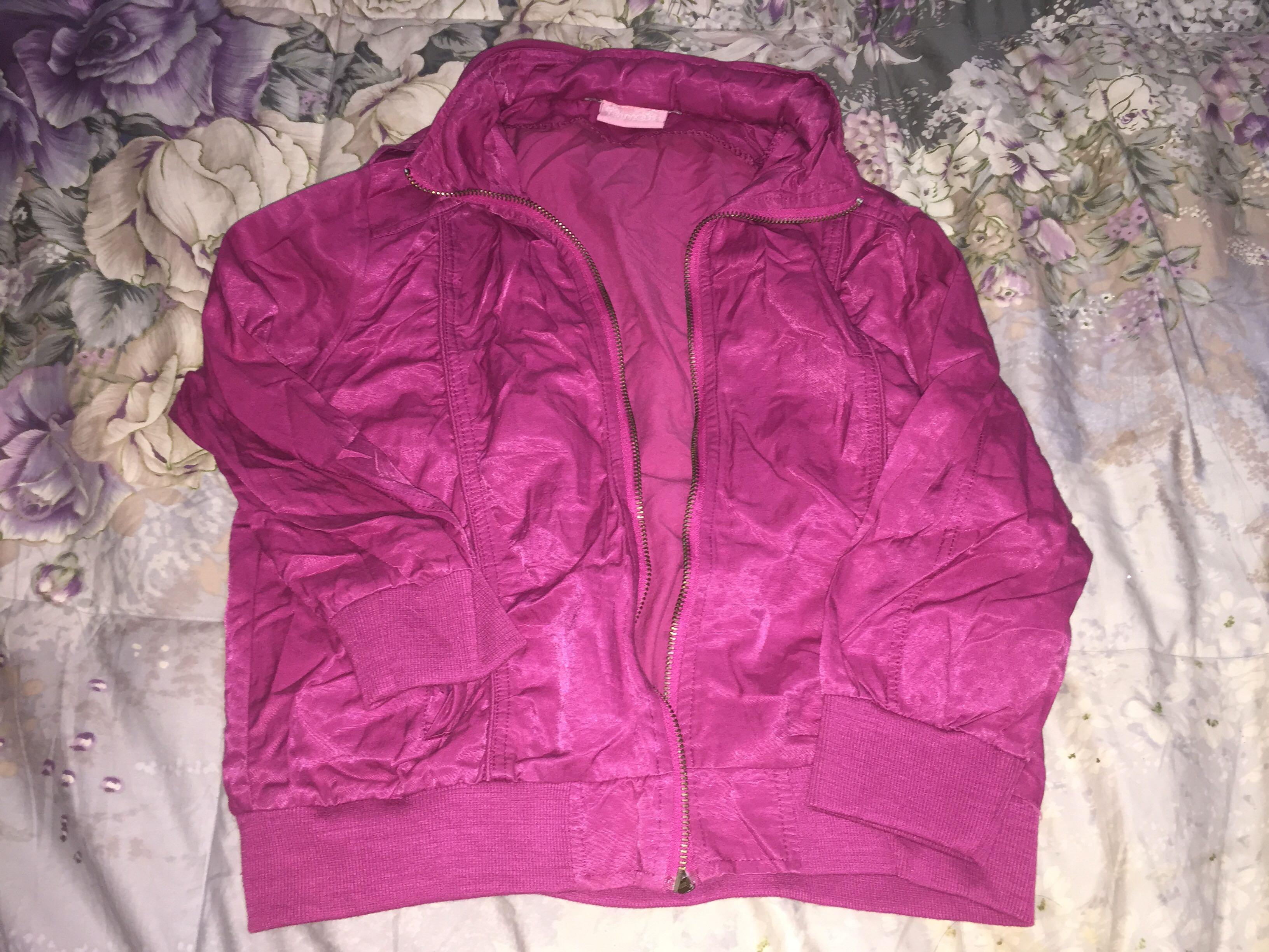 hot pink jacket