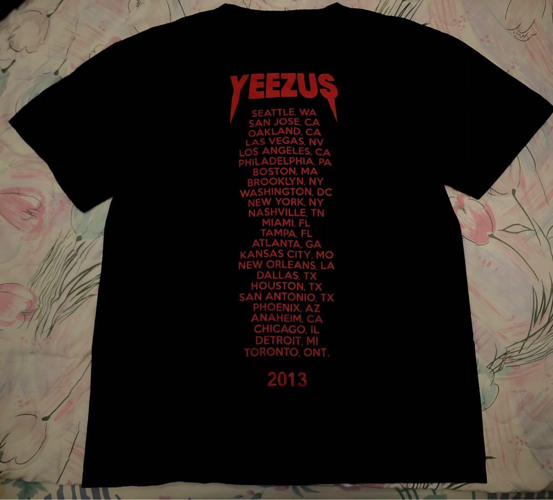 Yeezus 2013 sales tour shirt