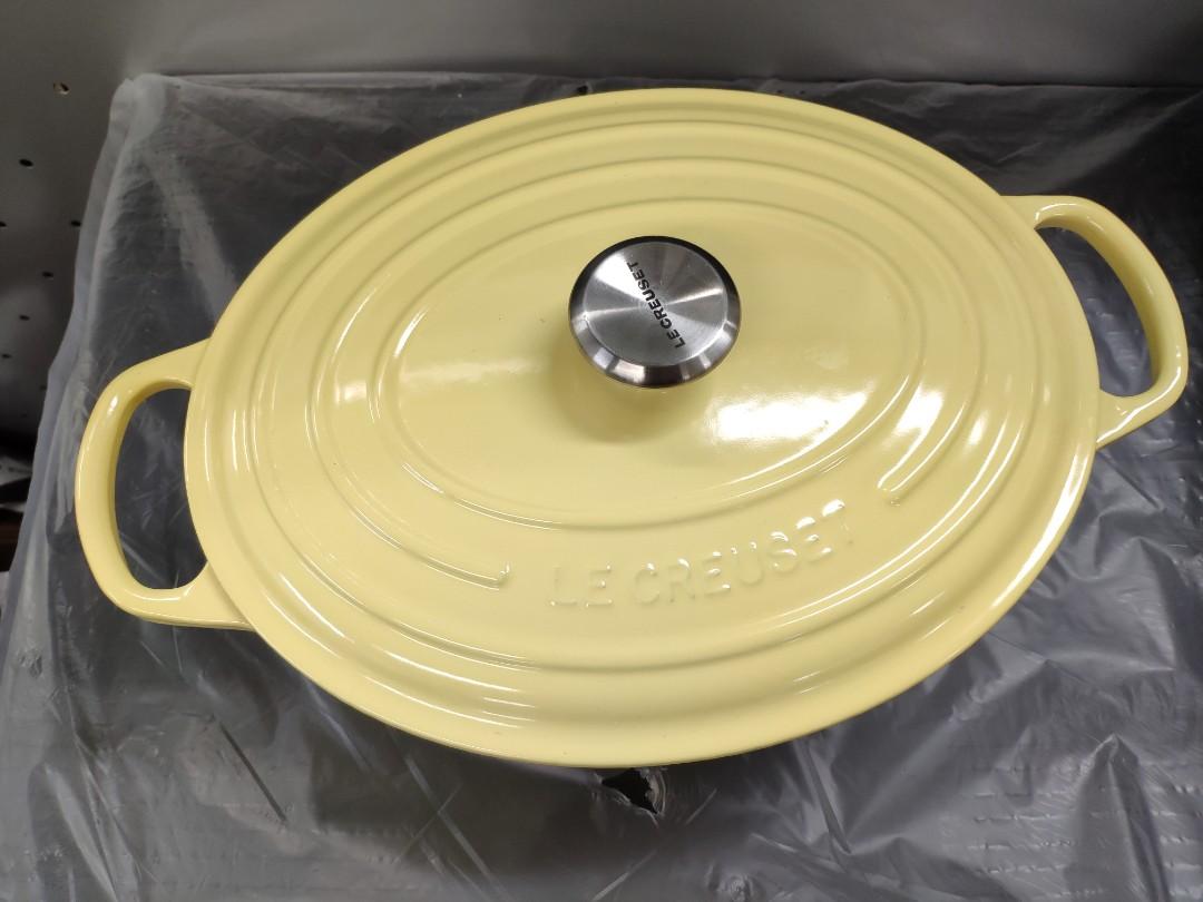 Le creuset 27 橢圓鍋-愛麗絲黃