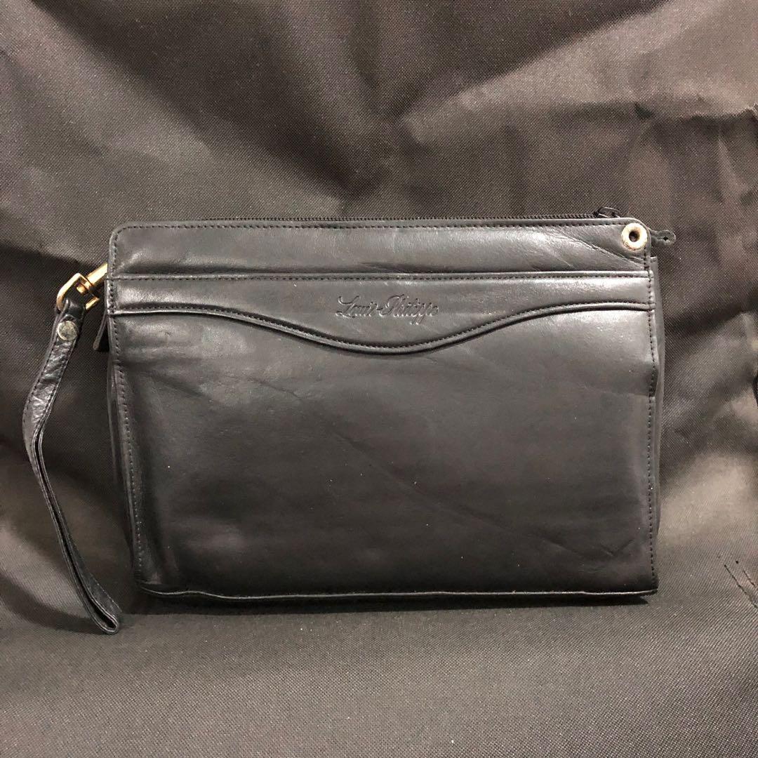 LOUIS PHILIPPE LEATHER CLUTCH BAG, Men's Fashion, Bags, Belt bags, Clutches  and Pouches on Carousell