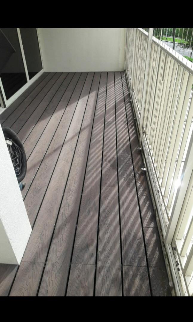 Luxury Parquet Burmese Teak / WPC decking62863077859585114