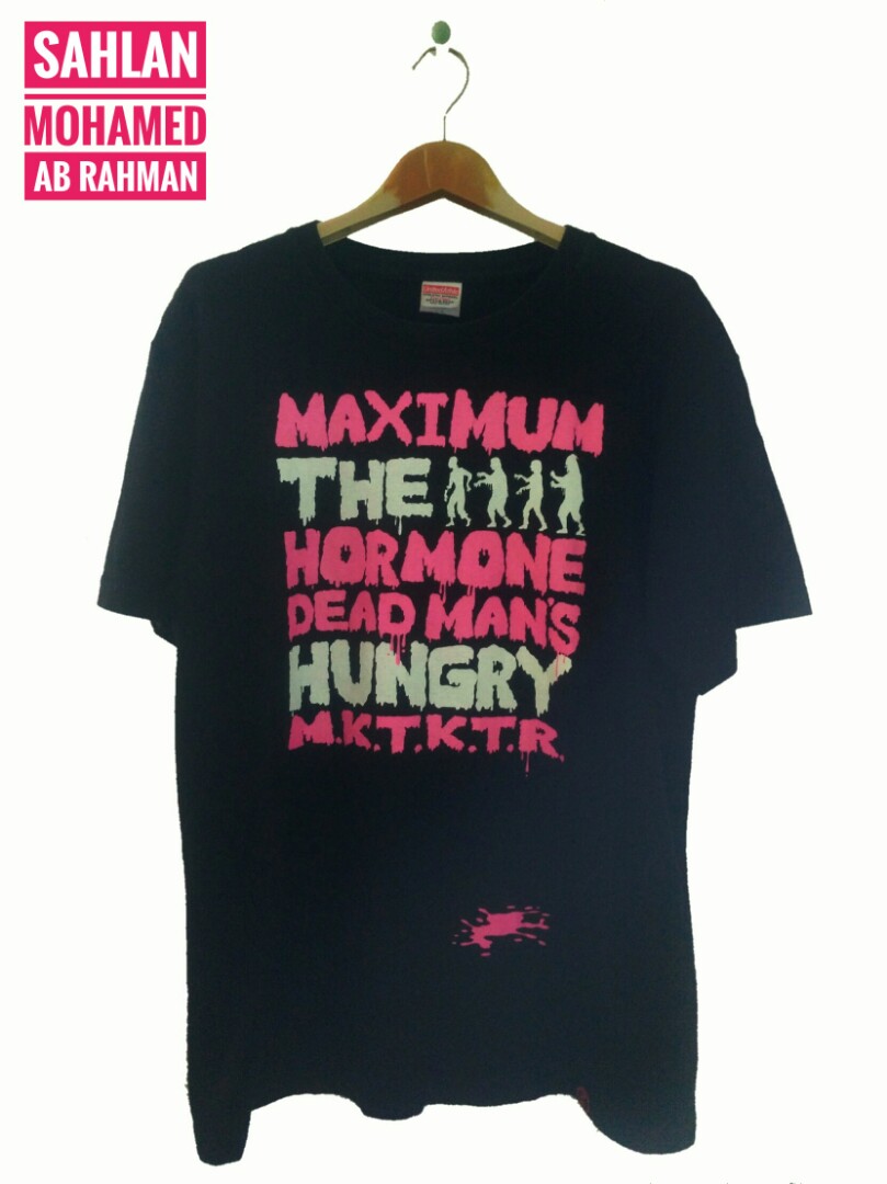 rare Maximum The Hormone Japan Band, Men's Fashion, Tops & Sets