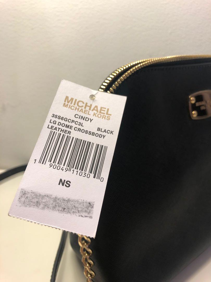 Michael Kors Cindy Dome Crossbody Bag, Luxury, Bags & Wallets on Carousell