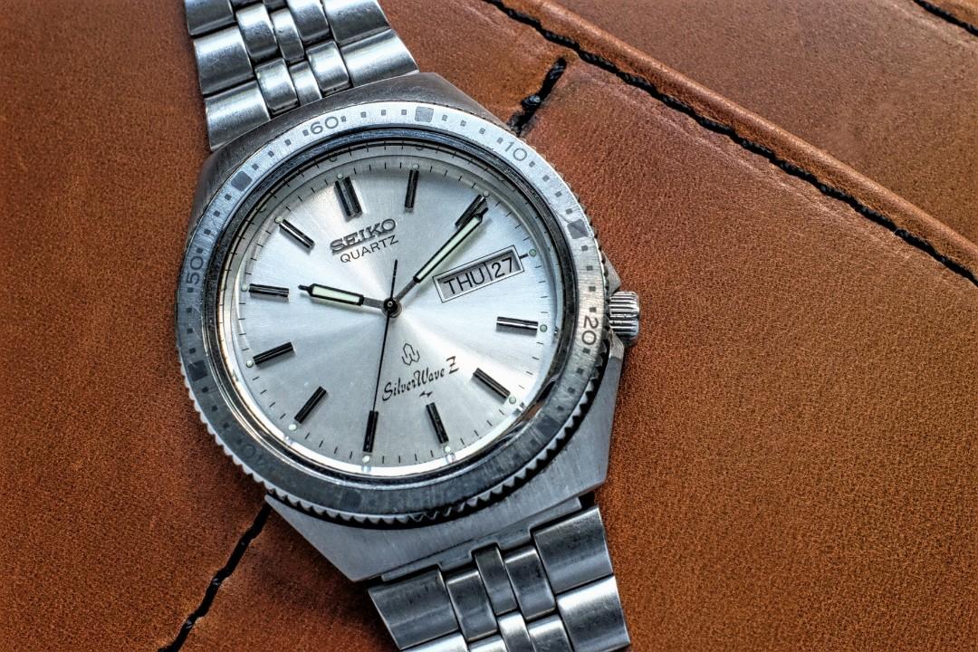 Mint Vintage Seiko Diver Silverwave Z 7123-8070 With Original Bracelet Dive  Watch, Mobile Phones & Gadgets, Wearables & Smart Watches on Carousell