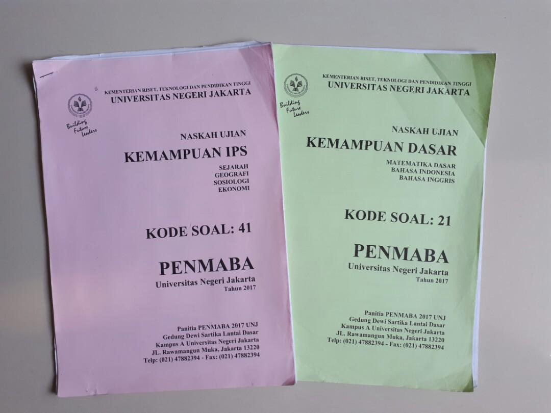 Modul Inten Soshum Intensif Un Soal Soal Books Stationery