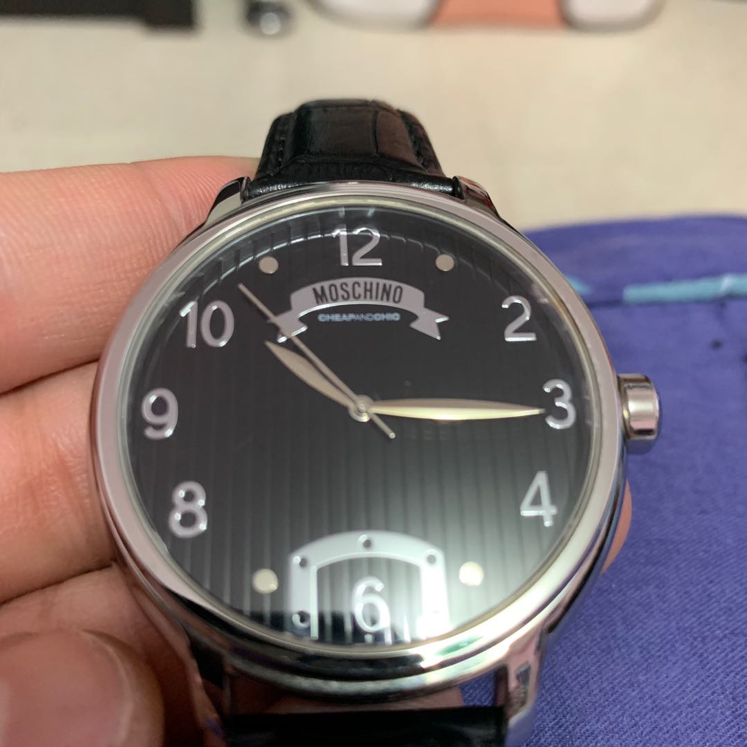 Moschino men quartz watch