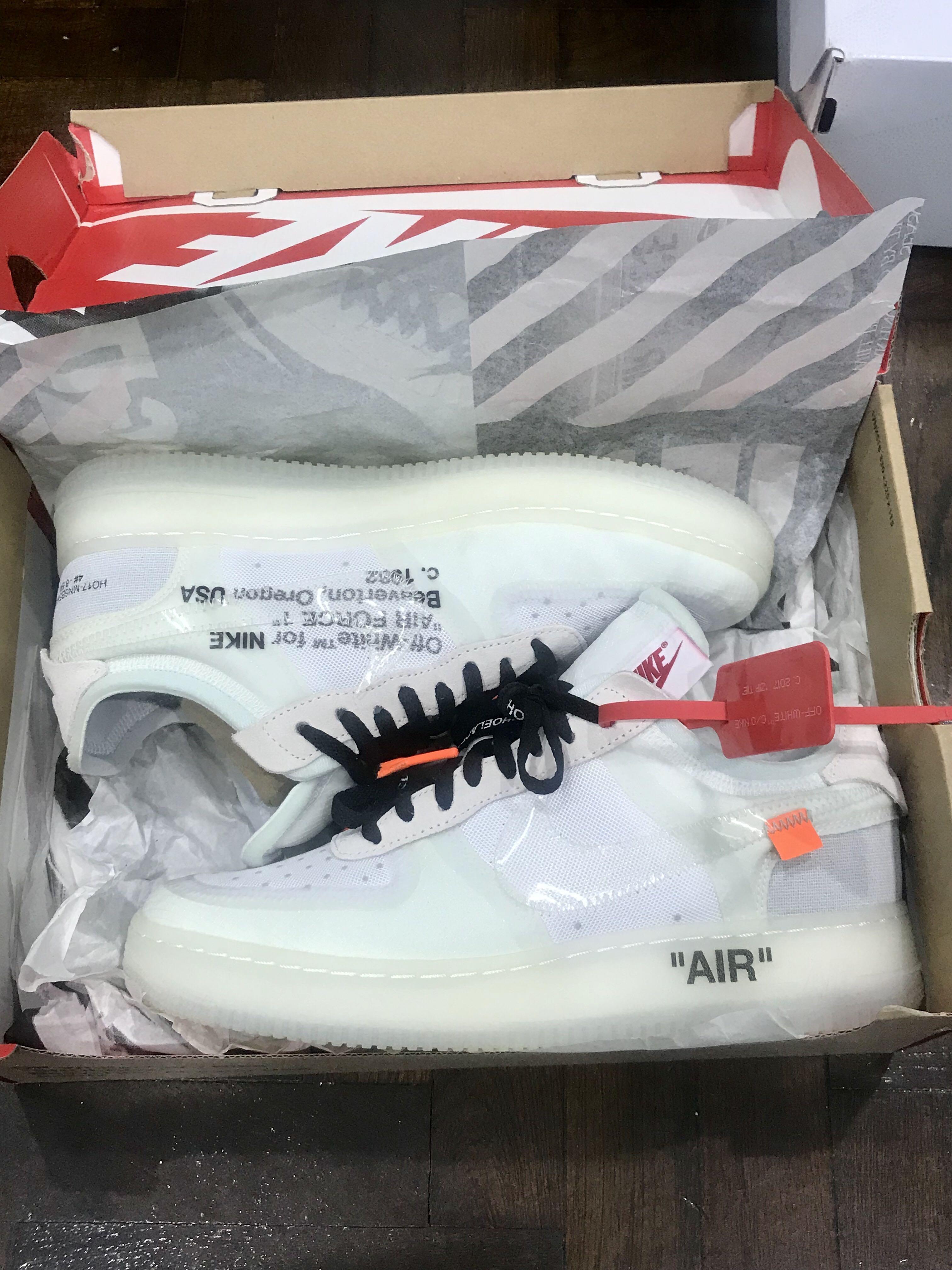 Off white air force og hotsell