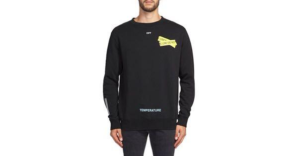 Off white deals firetape jacket