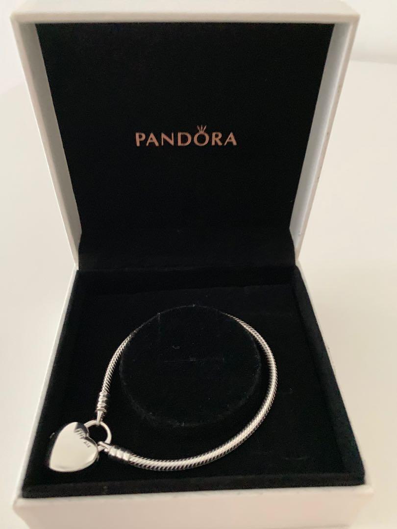 Pandora Regal Heart Moments Padlock Bracelet Women s Fashion Jewelry Organisers Bracelets on Carousell