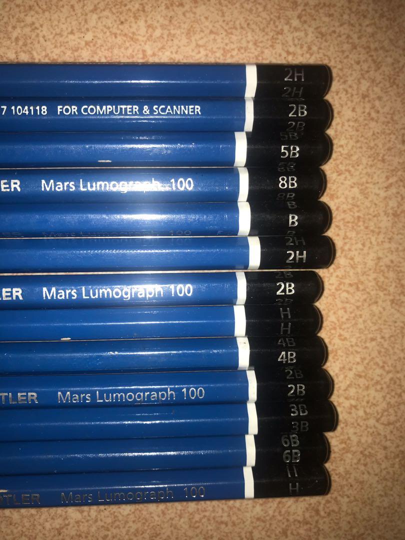 Pensil Staedtler H B 2h 2b 3b 4b 5b 6b 8b Books