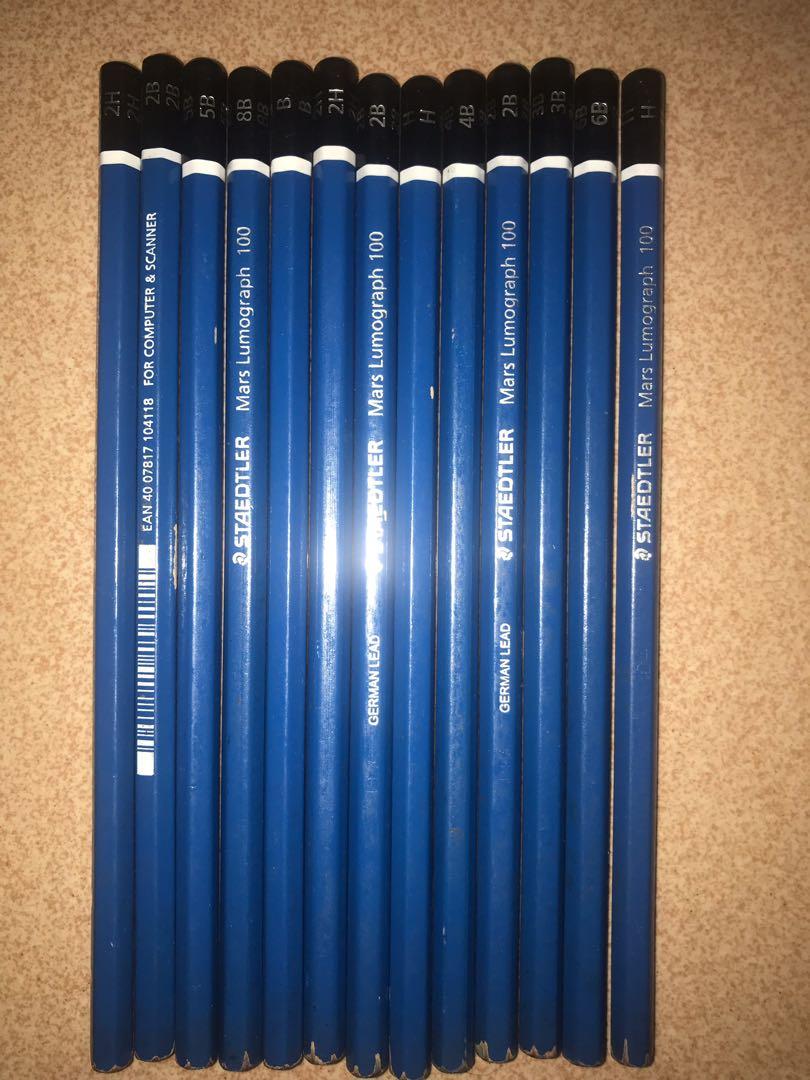 Pensil Staedtler H B 2h 2b 3b 4b 5b 6b 8b Books
