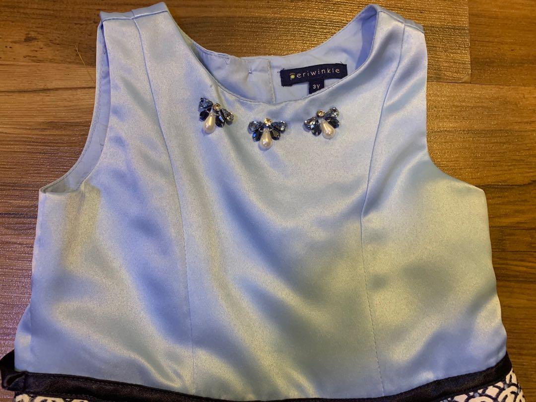Periwinkle Powder Blue Formal Dress (Category: Babies & Kids Fashion) located in Quezon City. Submitted by shoppepper888 (Listing ID 240075240, Image 3). Description: ✅Used once only for few hours during 2nd Birthday ✅Can pass as brand new ✅Good deal.