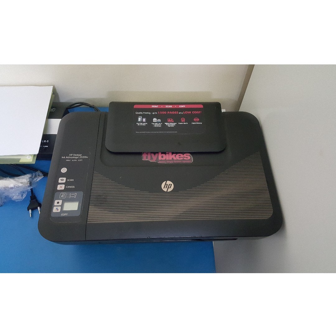 Printer HP Deskjet Ink Advantage 2520hc 2520 preloved print scan copy, Computers & Tech, Parts
