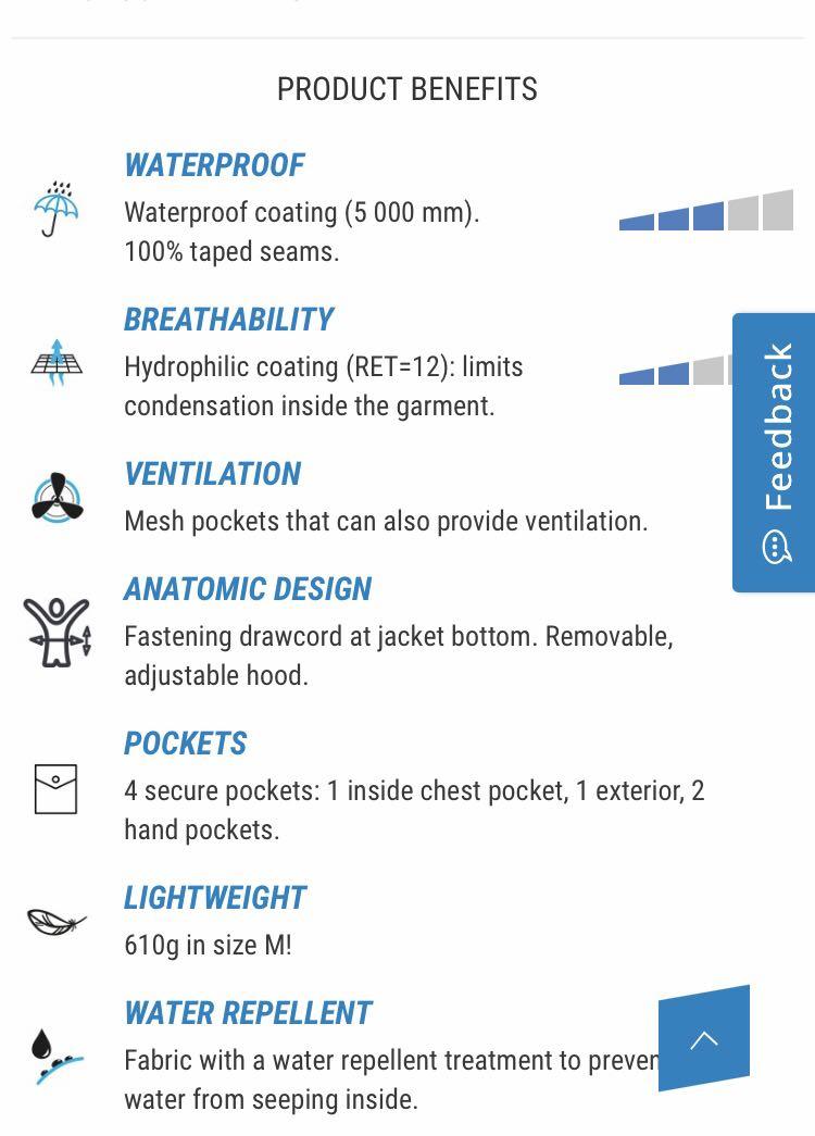 Quechua arpenaz 300 rain jacket store